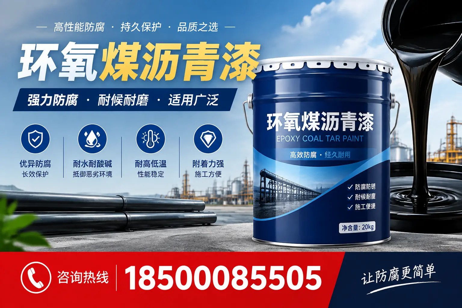 环氧煤沥青漆在不同气候条件下的表现分析，梧州适用性